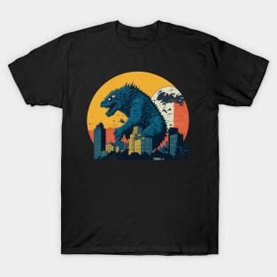 King of The monsters vector illustration design T-Shirt